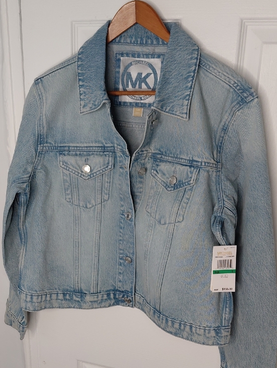 Michael Kors Jackets & Blazers - Michael Kors Light Blue Denim Jacket